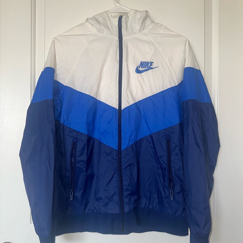 Nike Two-Tone Blue and White Jacket